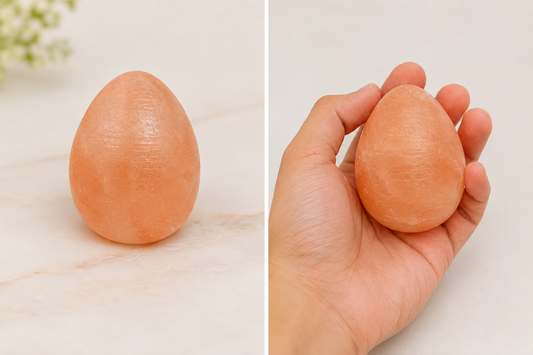 Himalayan Pink Salt Egg — Natural Décor Piece